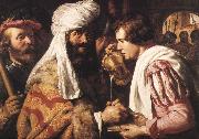 LIEVENS, Jan Pilate Washing his Hands sg Spain oil painting artist